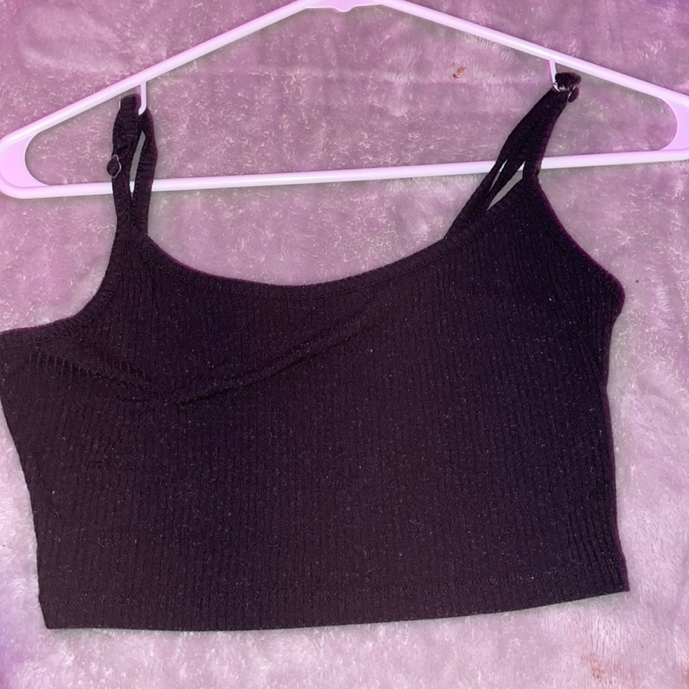super cute black tank